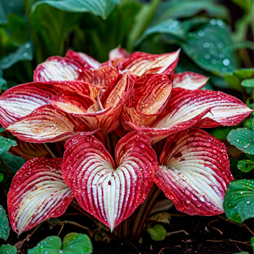 Саженцы Хоста Red Flame (ред флэйм)